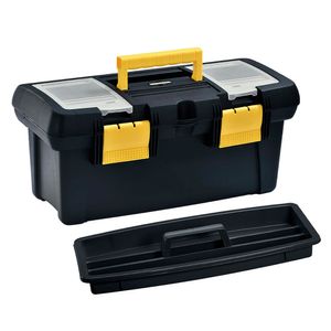Caja Herramienta 18" Plástica negro Rimax