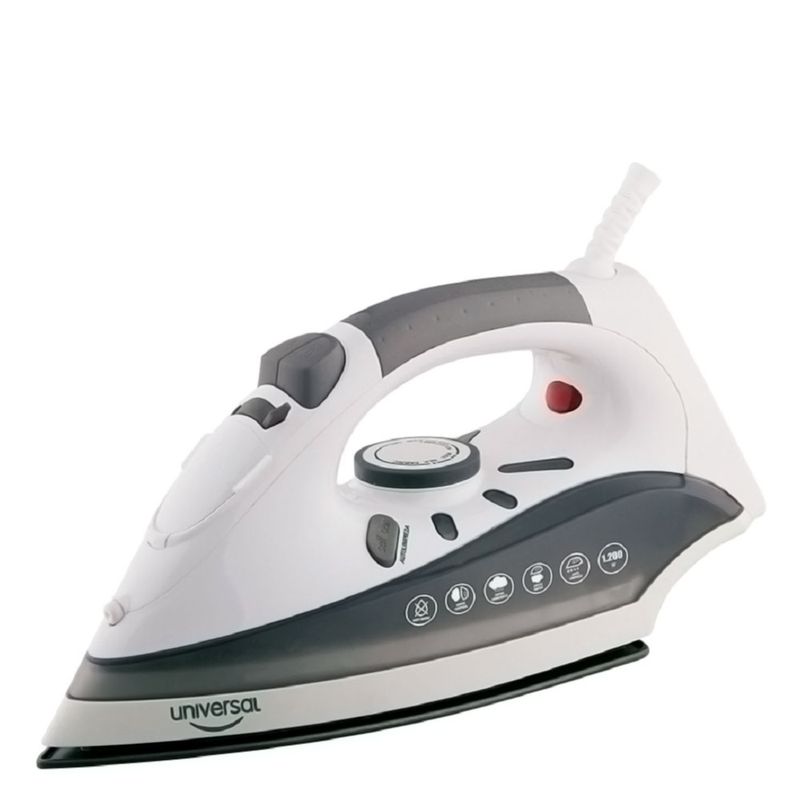 Plancha Ropa A Vapor Universal En Ceramica 1200 Watts