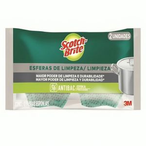 Esferas de limpieza x2und Scotch Brite