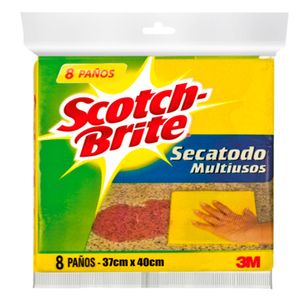 Paño seca todo x8und Scotch Brite