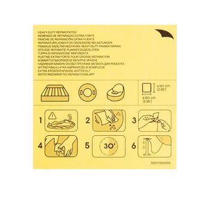 Parche de reparación para piscina heavy duty 42.3x0.01x42.3cm Bestway