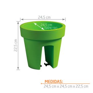 Matera Lofly Railing verde 25cm Tumatera