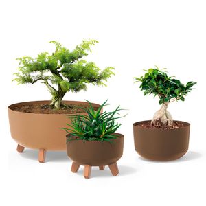 Matera Gracia Round Low Eco café 24cm Tumatera