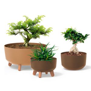 Matera Gracia Round Low Eco café 29cm Tumatera