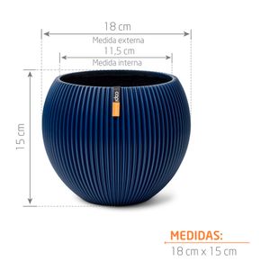 Matera Ball Groove azul oscuro 18cm Tumatera