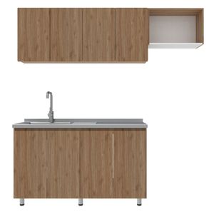 Cocina integral Arles 210x150cm palermo derecha Moduofi