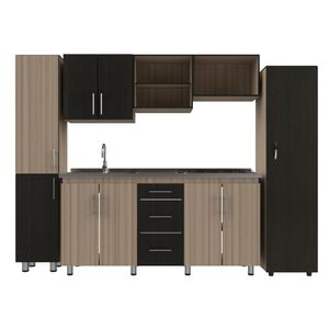Cocina integral Toulouse 180cm derecha Moduofi
