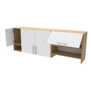 Mueble de cocina superior beirut 180 cm blanco germany moduofi