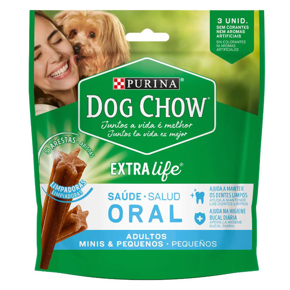 Snack Dog Chow Salud Oral Minis Y Pequeños