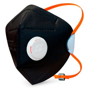 Respirador N95 sin válvula negro Insafe