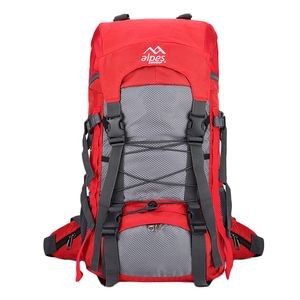 Mochila camping Creta rojo 35 lt Alpes