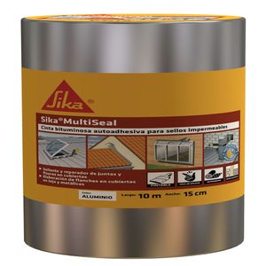 Cinta autoadhesiva multiseal aluminio x15cm Sika