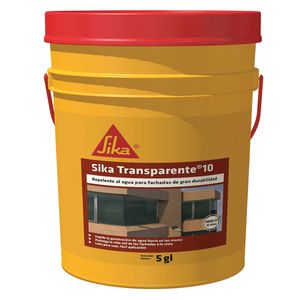 Repelente al agua transparente 10 volumen x5gal Sika