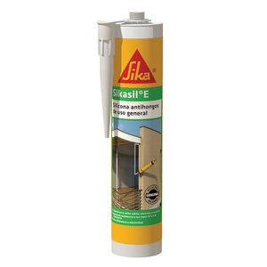 Sellador siliconado Sikasil-E blanco x280ml Sika