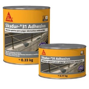 Adhesivo epóxido elementos endurecidos x0.33kg Sika