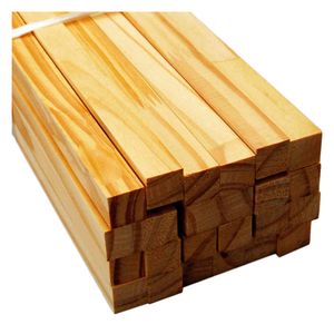 Pino seco cepillado natural 4.1x6.5 cm x 3.05 m Victoria