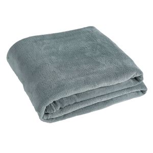 Frazada 1.5 plazas Coral gris Cotidiana
