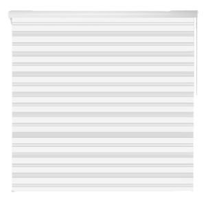 Cortina enrollable roller duo 160x170cm blanco lines Sunflex