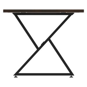 Mesa de comedor M toscana 120x90cm negro Moduofi
