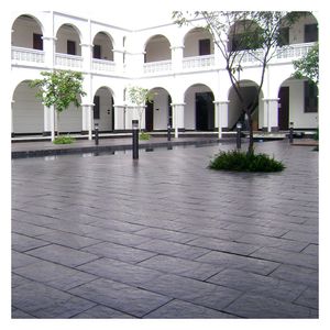 Piso pared vulcano negra 50x30cm 0.3m2 Artepiso