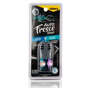 Ambientador líquido carro nuevo y colonia fresca x2und x9ml Simoniz