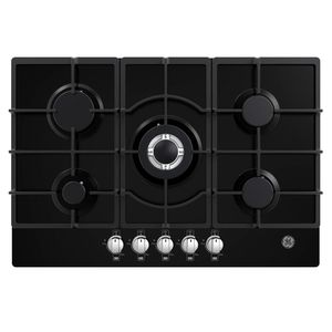 Cubierta 77cm CGG7710I2 vidrio negro Ge