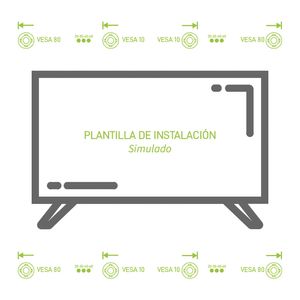 Soporte para tv olímpico de 26 a 90" negro Sonya