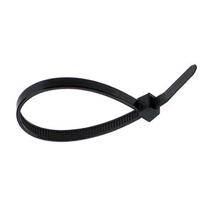 Amarre plástico negro 2.5x150mm x100und Forte