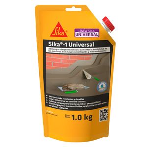 Impermeabilizante de pisos y cubiertas sika-1 universal x1kg Sika