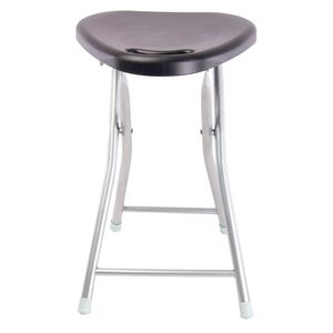 Silla plegable con asa negro M+Design