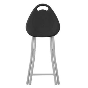 Silla plegable con asa negro M+Design