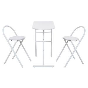 Set desayunador 80x40x74.5cm 2 sillas alex M+Design