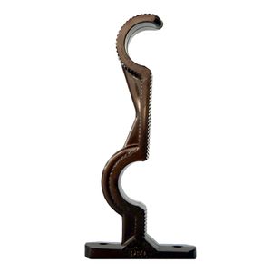 Soporte doble 1" café Decorarco