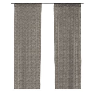 Kit de cortinas blackout taupe 130x220cm x2und Cotidiana