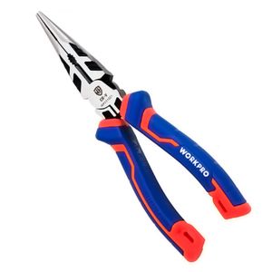 Alicate punta larga aislado 8" Workpro