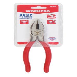 Alicate universal 8" naranjo Workpro