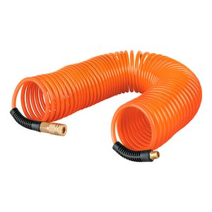 Manguera tipo resorte para compresor 1/4" 15 m Truper