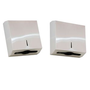Dispensador de toallas de papel acero inoxidable 250 toallas Guinovart