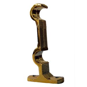 Soporte doble 3/4" dorado Decorarco