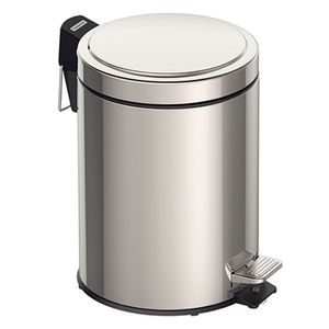 Basurero con pedal acero inoxidable brasil 5L Tramontina