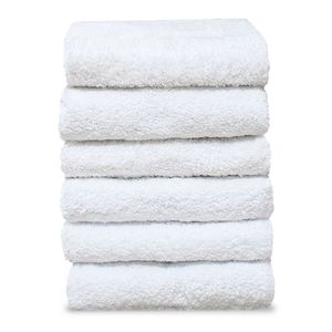 SETX6TOALLA FACIAL30X30 450G RIBETE