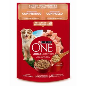 Alimento húmedo para perro sabor pollo x85g Purina One