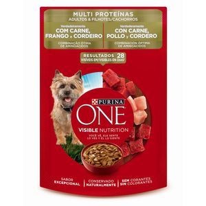 Alimento húmedo para perro sabor carne x85g Purina One