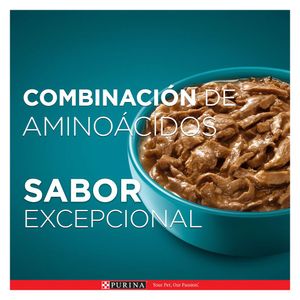 Alimento húmedo para gato adultos pescado x85g Purina One