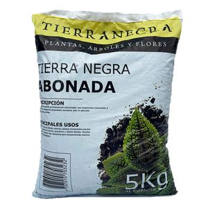 Tierra abonada x5kg Tierra Negra