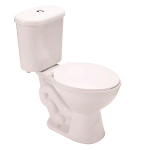 Santario con asiento andes blanco x2piezas Edesa