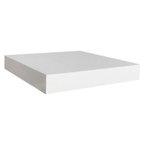 Repisa flotante 25x25cm blanco Krea