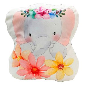 Cojín silueta 35x35cm elefante bulgaria nb Cotidiana