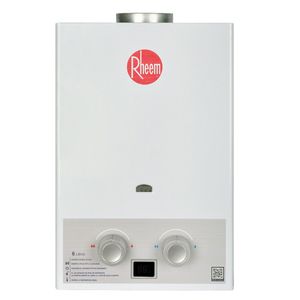 Calentador de agua Rheem 6Lt Tiro Natural blanco
