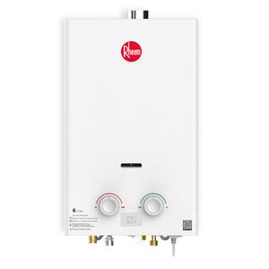 Calentador Rheem 6Lt Gas Natural Tiro Forzado blanco